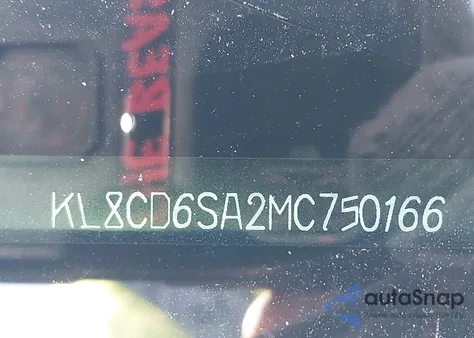 2021 Chevrolet Spark Fwd 1Lt Automatic из США, поврежденный, VIN KL8CD6SA2MC750166